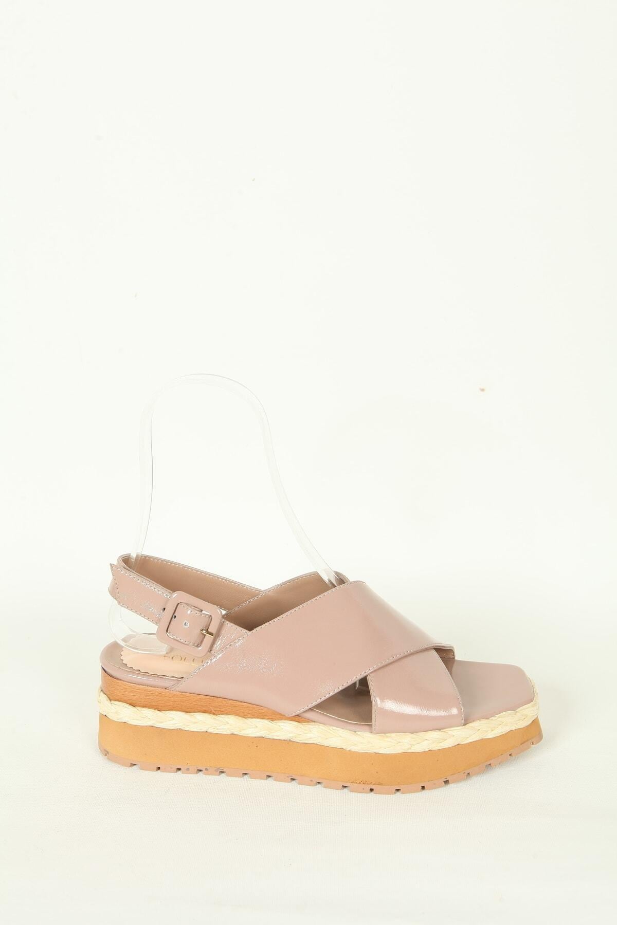 Kadın Vizon Sandalet