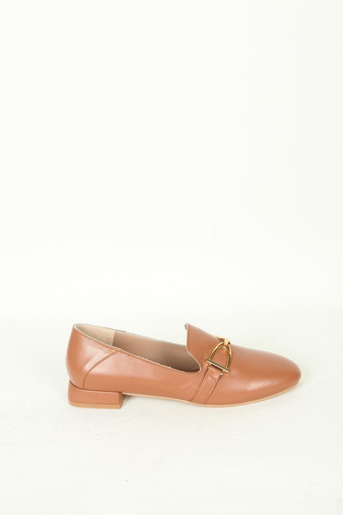 Kadın Deri Babet Taba