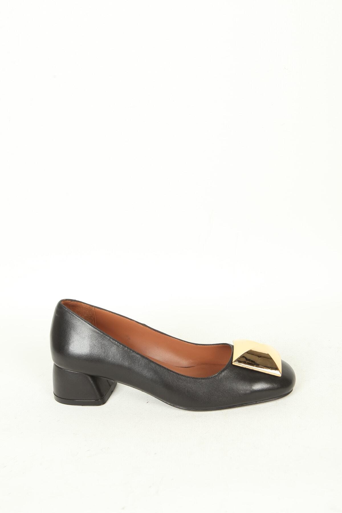 Kadın Deri Ayakkabı Siyah