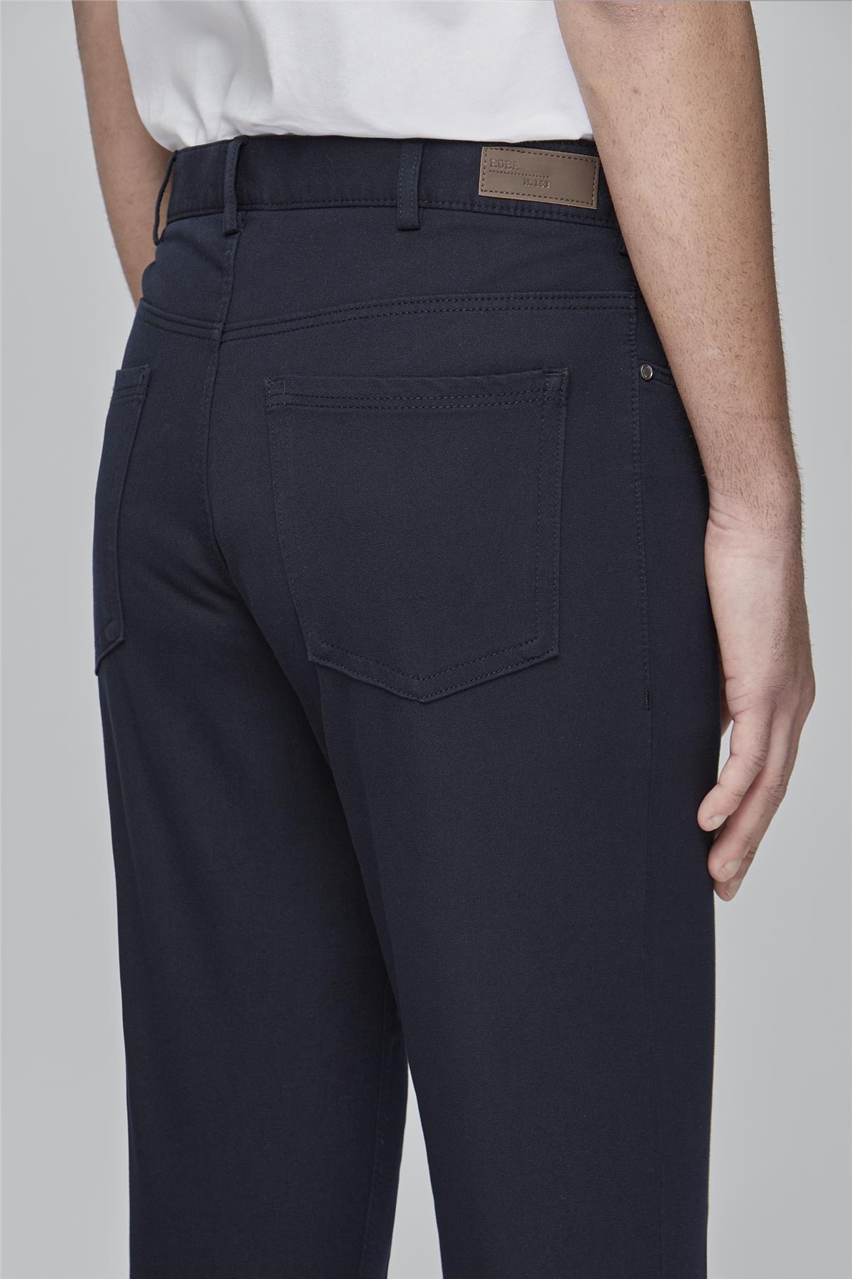 Ruba Pantolon Regular Fit 5 Cep Lacivert Ultra EsnekPantolon