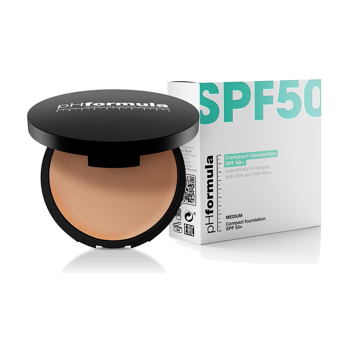 Compact Foundation SPF50 Medium 10 g