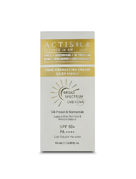 Actisilk Tone Correcting Cream Silky Finish SPF50+ 50 ml