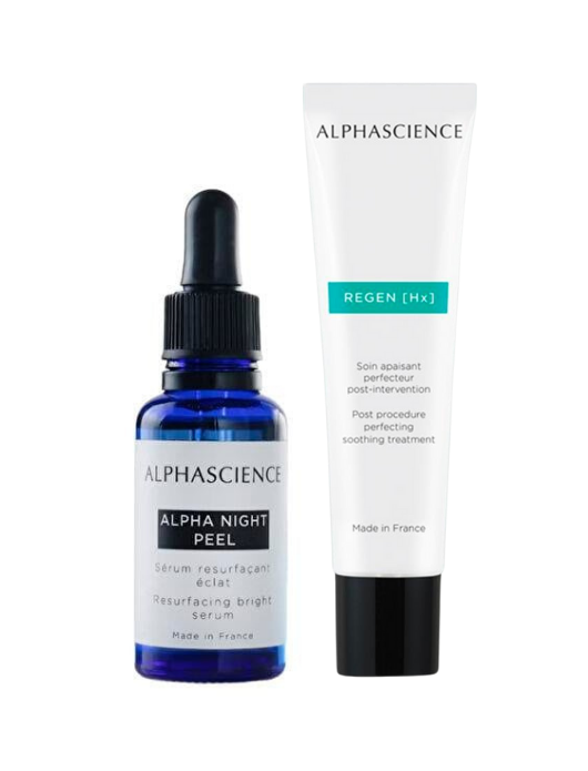 Alpha Night Peel 30 ml & Regen (Hx) 30 ml