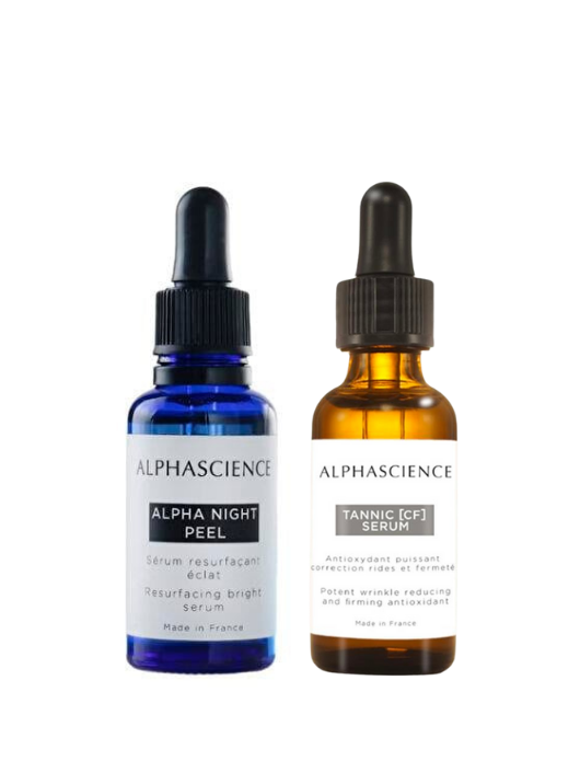 Alpha Night Peel 30 ml & Tannic (CF) 30 ml