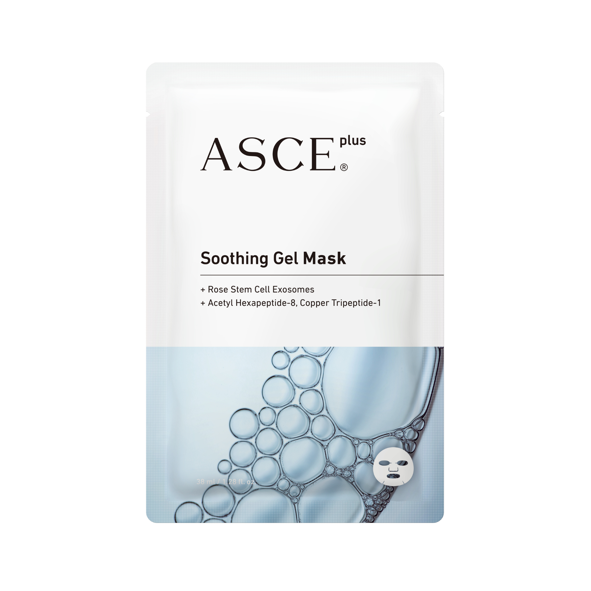 ASCEplus Soothing Gel Mask 38 ml x 3 Sheets