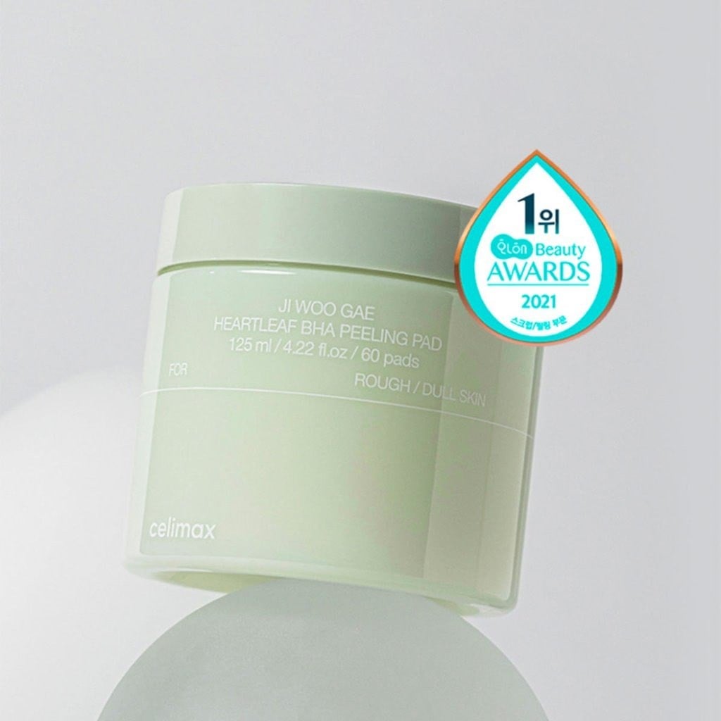 Celimax Jiwoogae Heartleaf Bha Pad - Peeling Tonik Ped 60
