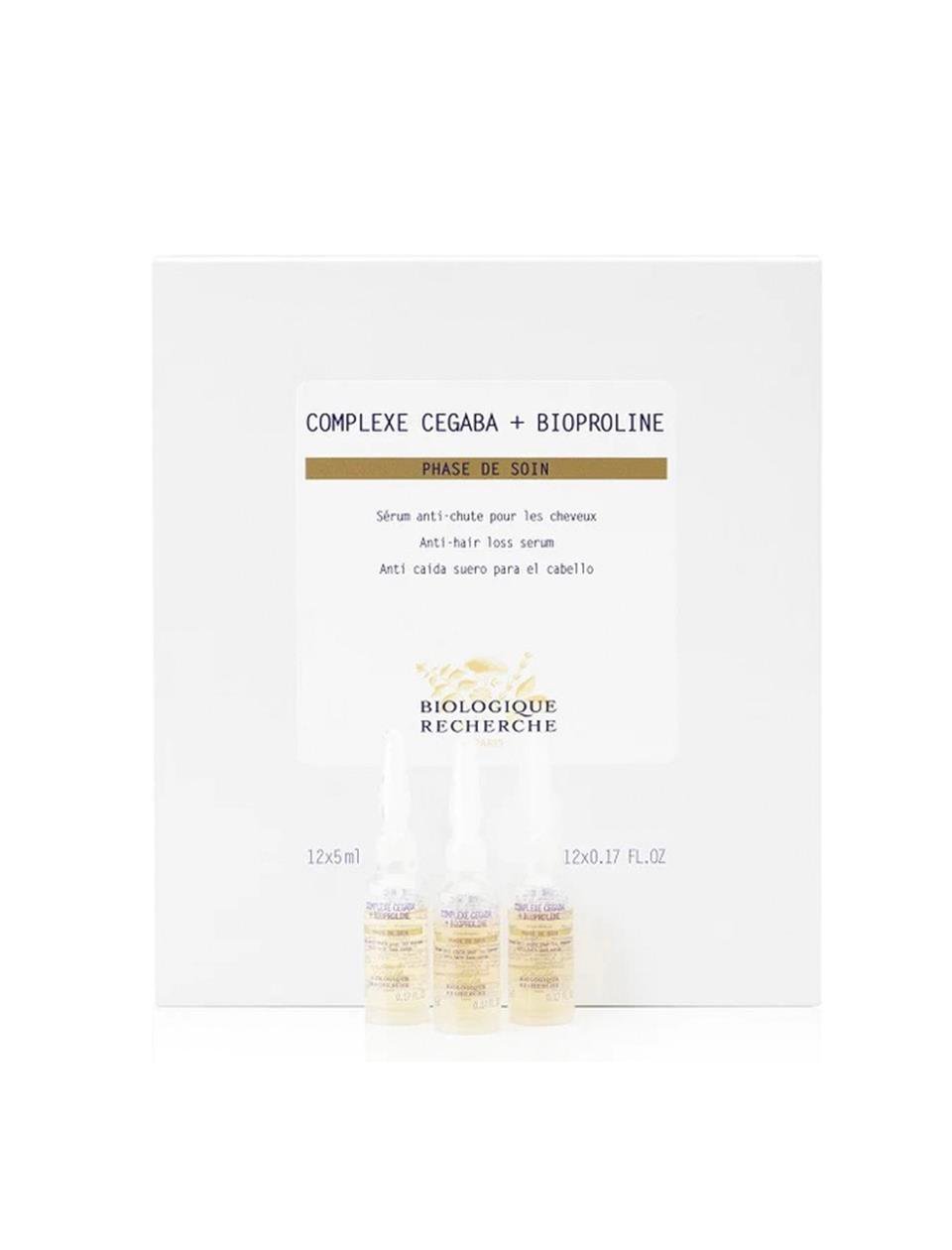 COMPLEXE CEGABA + BIOPROLINE SERUM CAPILLAIRE COFFRET 12x5 ml