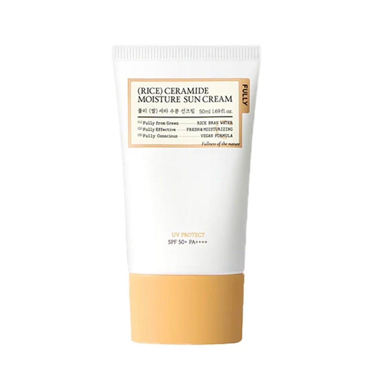 Fully Rice Ceramide Sun Cream SPF50+ - Nemlendirici Güneş Kremi