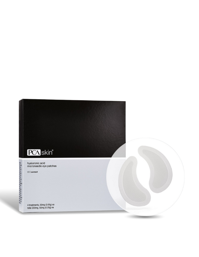 Hyaluronic Acid Microneedle Eye Patches 4 pc.