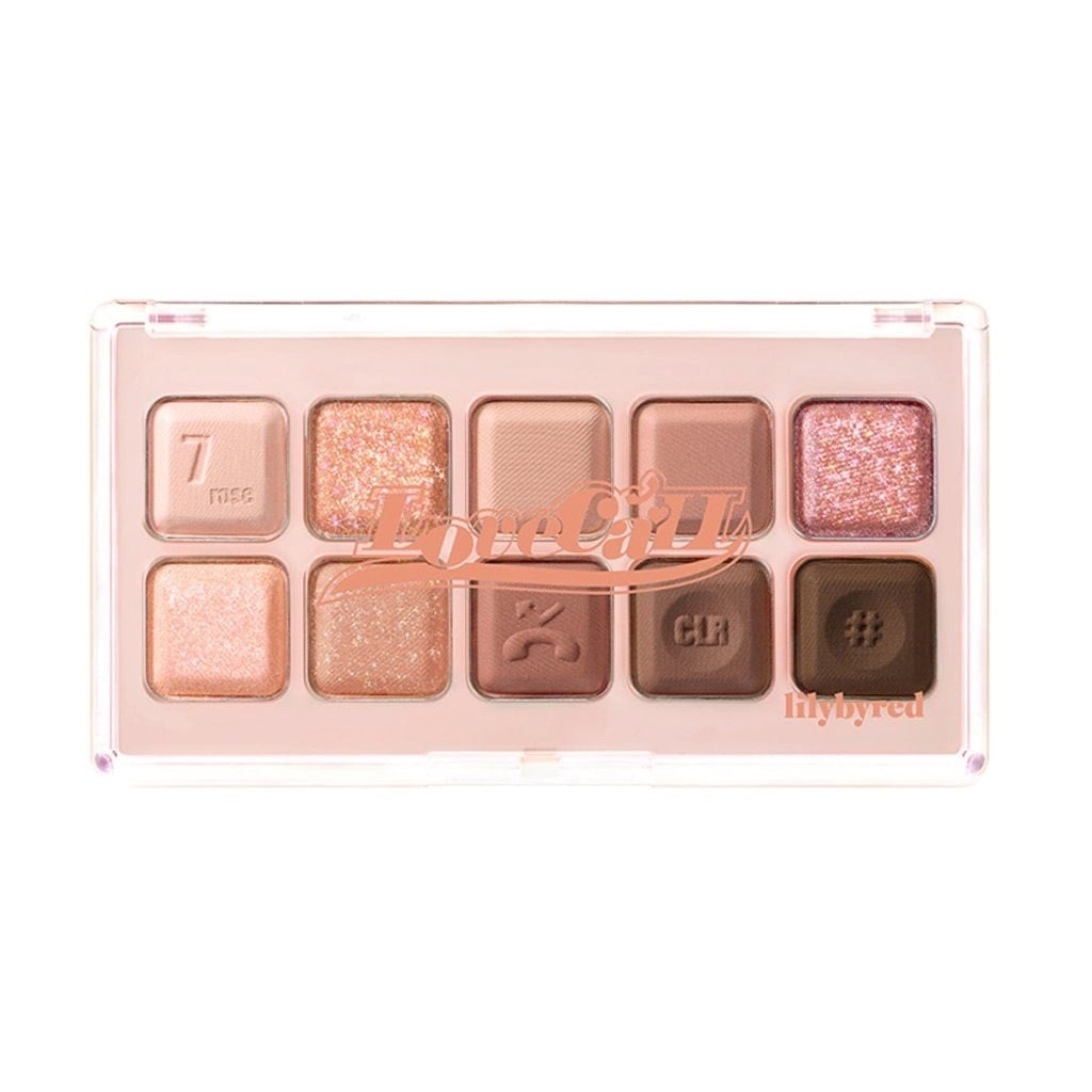Lilybyred Mood Keyboard Palette Göz Farı - 07 Rose Dial Far