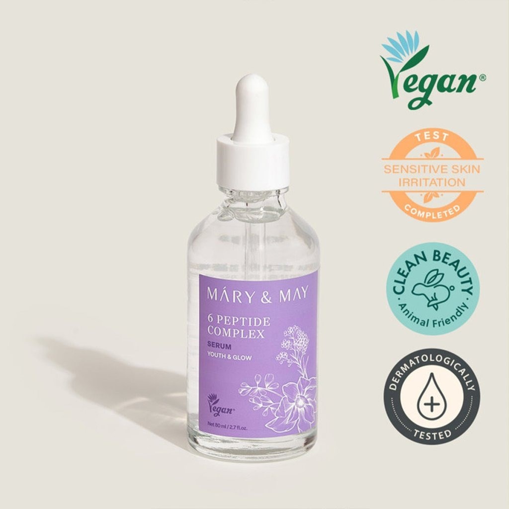 Mary & May 6 Peptide Complex Serum - Anti - Aging Serum 80 ml