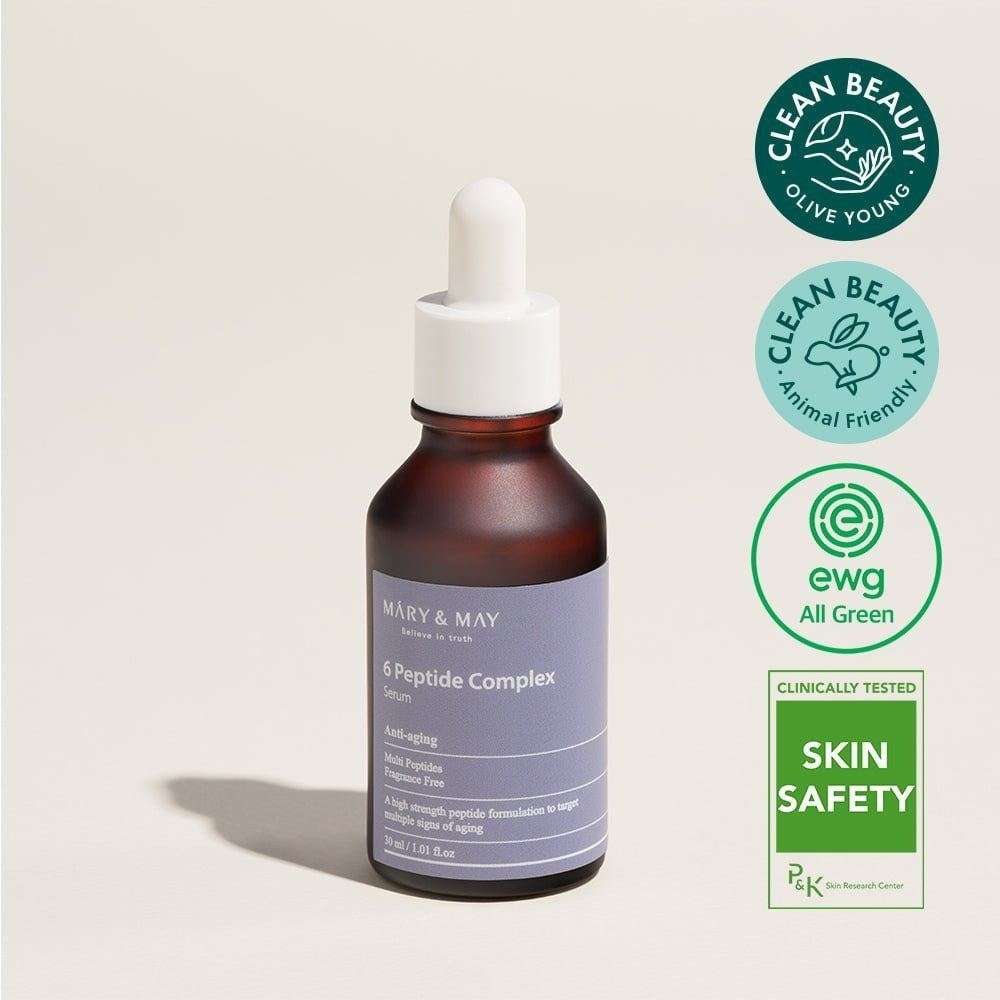 Mary & May 6 Peptide Serum - Anti - Aging Serum 30 ml