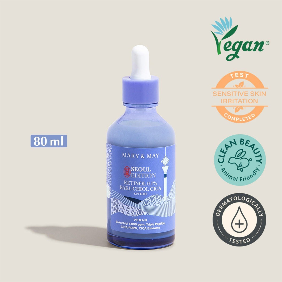 Mary & May Seoul Edition Retinol Serum - %0.1 Retinol Cica PDRN 80 ml