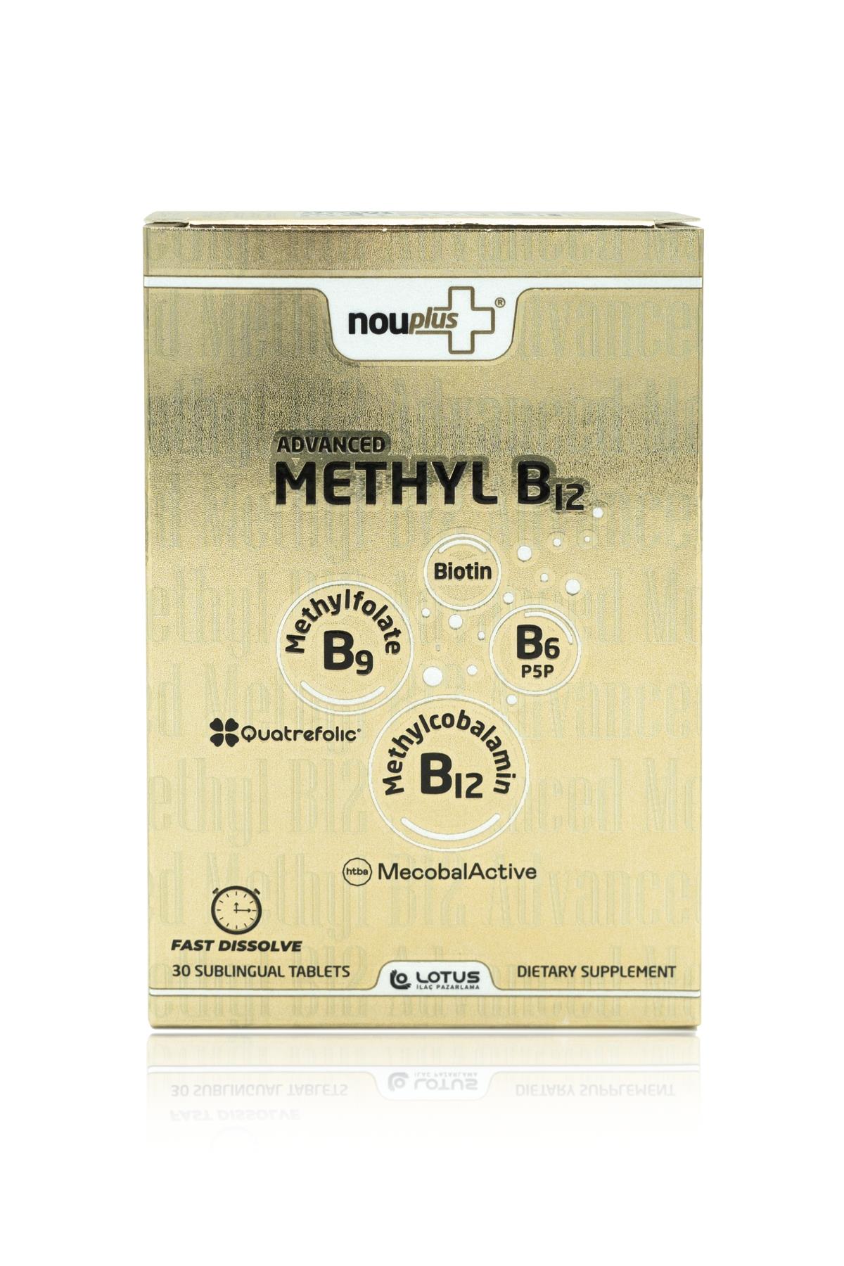 Nouplus Advanced Methyl B12 30 Dilaltı Tab