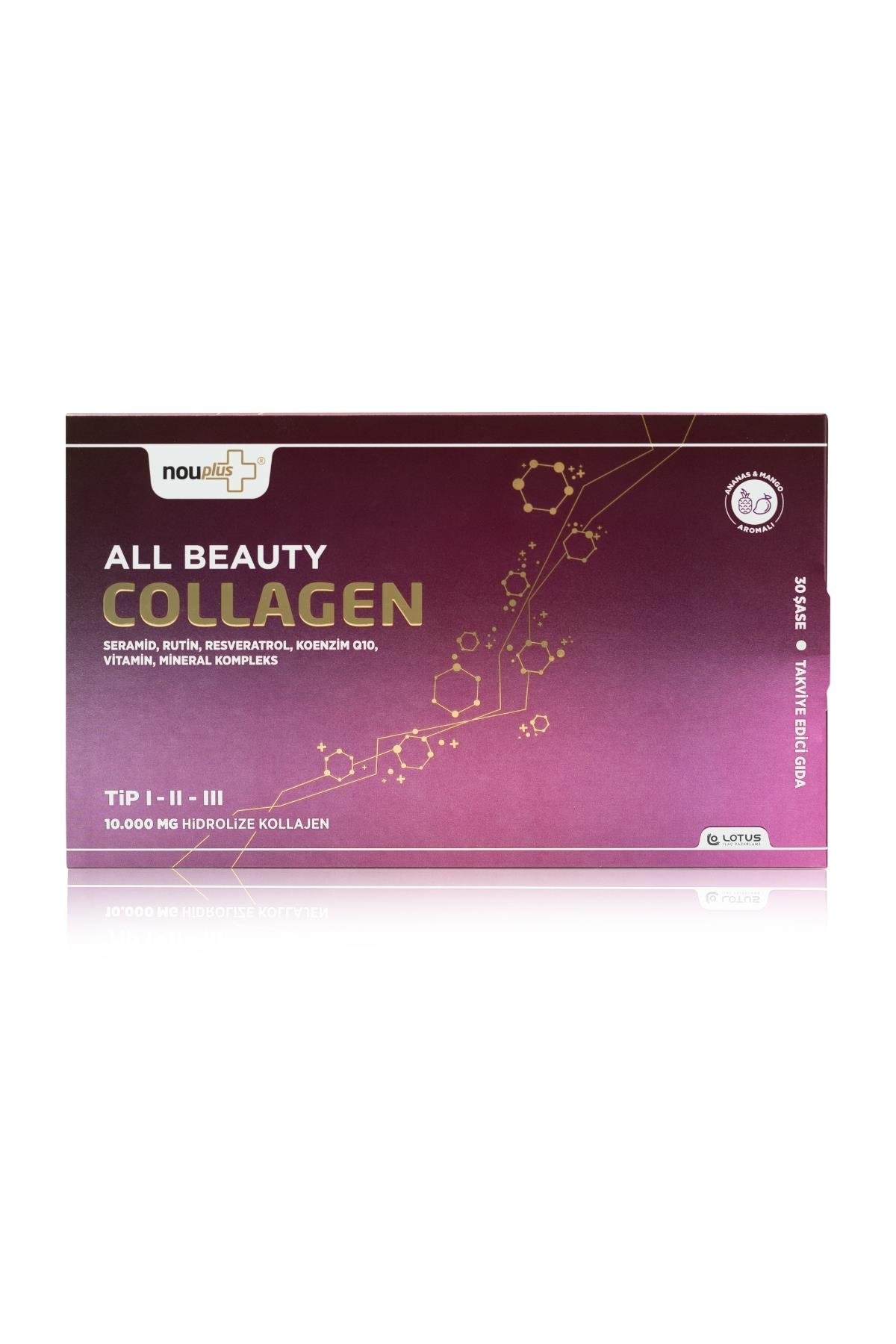 Nouplus All Beauty Tip 1,3 Collagen 30 Saşe