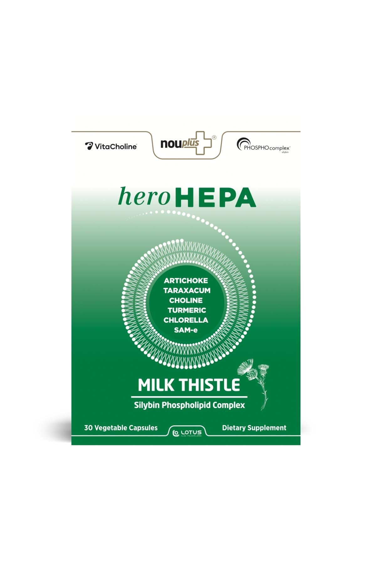 Nouplus Hero Hepa 30 Kapsül