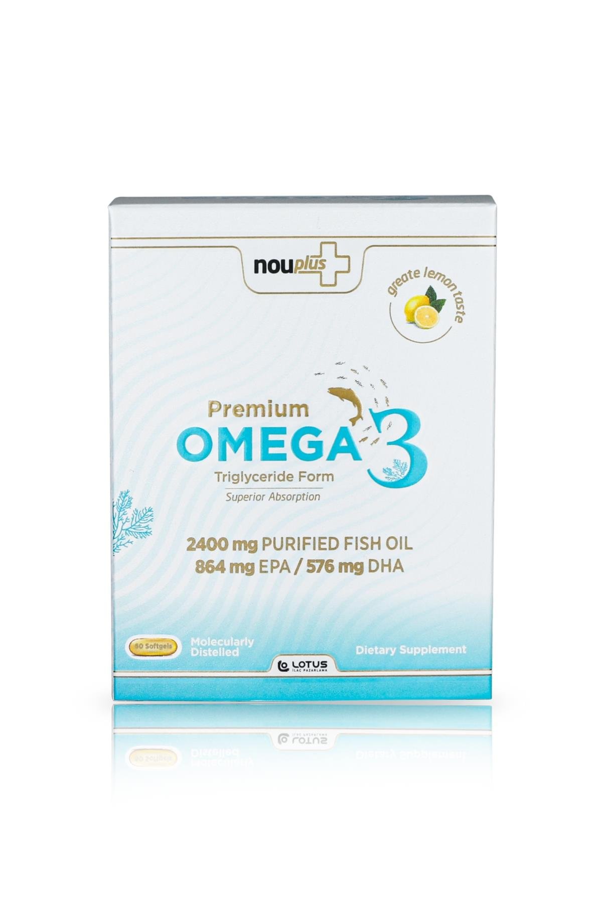 Nouplus Premium Omega-3 60 Softgel