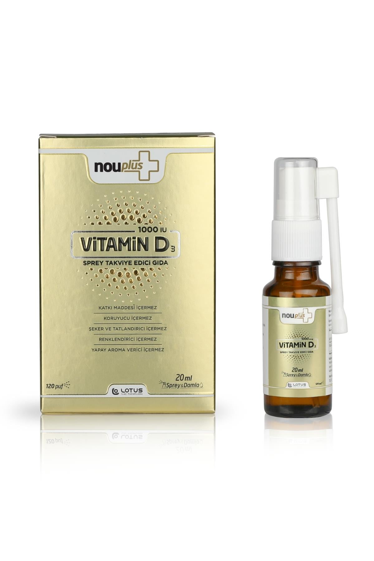 Nouplus Vitamin D3 1000IU Sprey