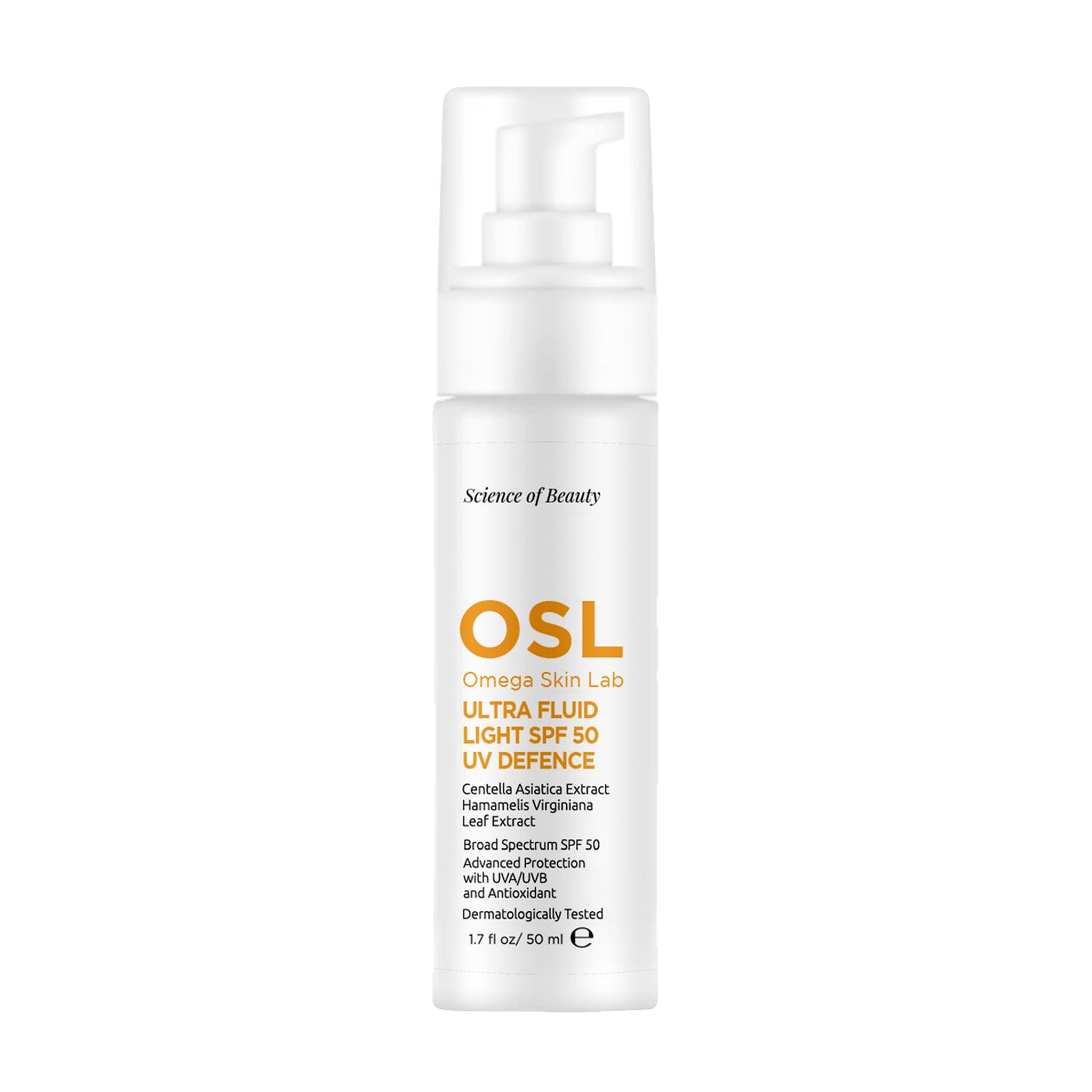 OSL Ultra Fluid + Light SPF 50 UV Defence 50 ml