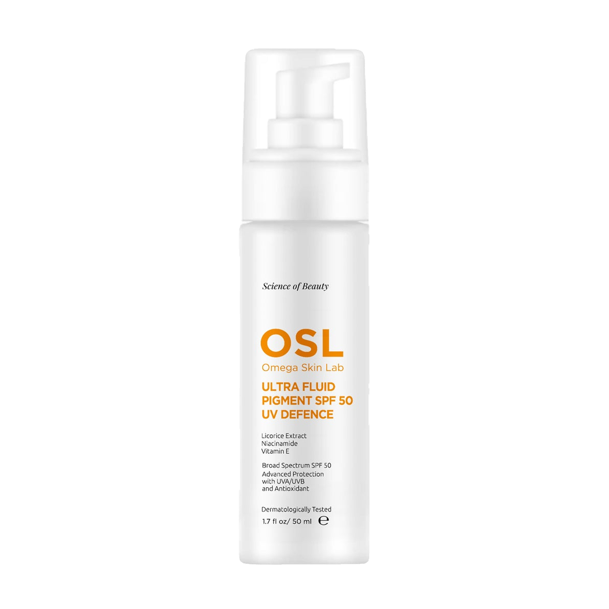 OSL Ultra Fluid + Pigment SPF 50 UV Defence 50 ml