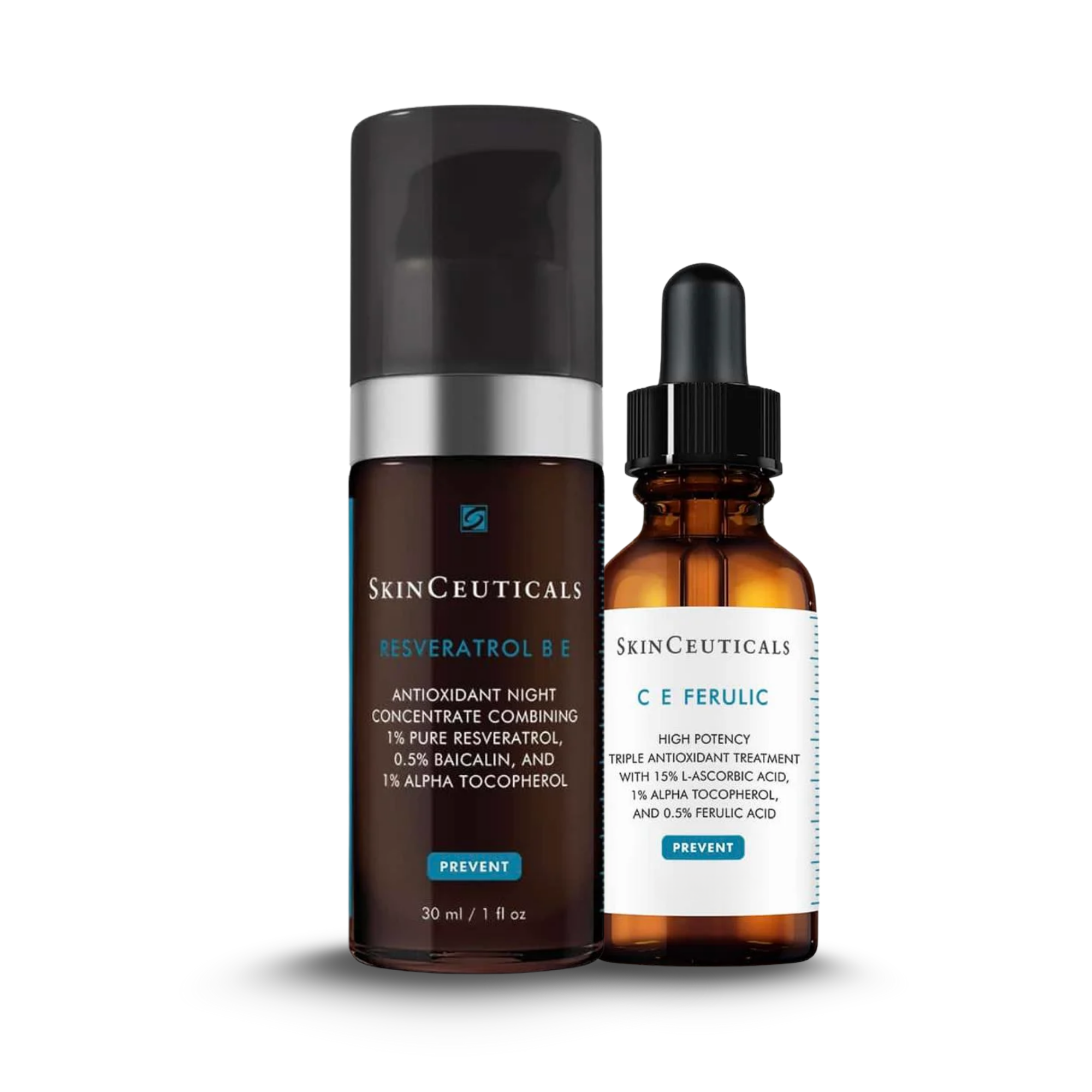 Resveratrol BE 30 ml & CE Ferulic 15 ml (Çanta Hediyeli)