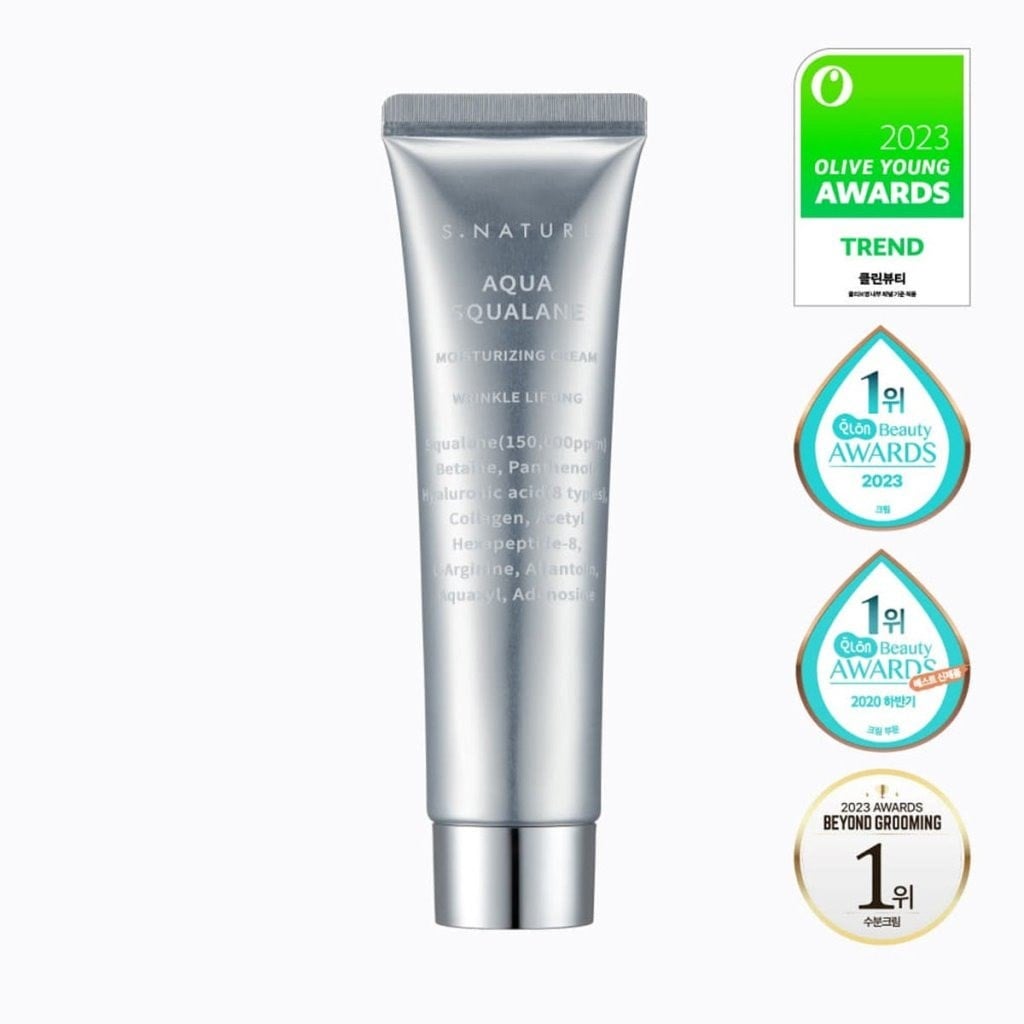 S. Nature Aqua Squalane Cream - Nemlendirici Yüz Kremi