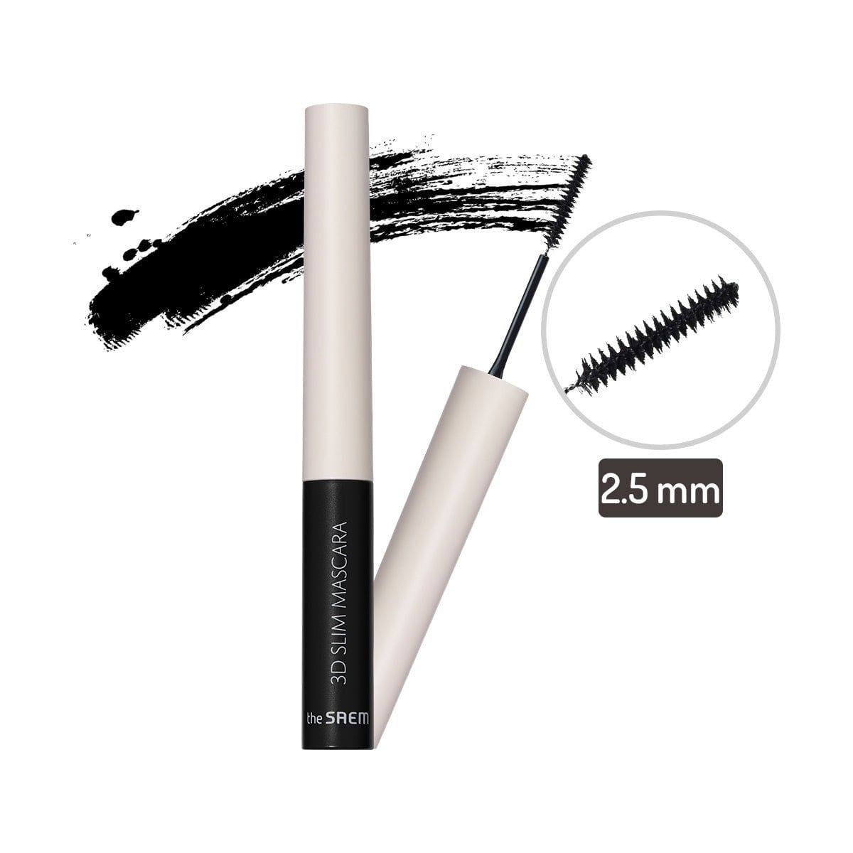 The Saem 3D Slim Mascara - Black