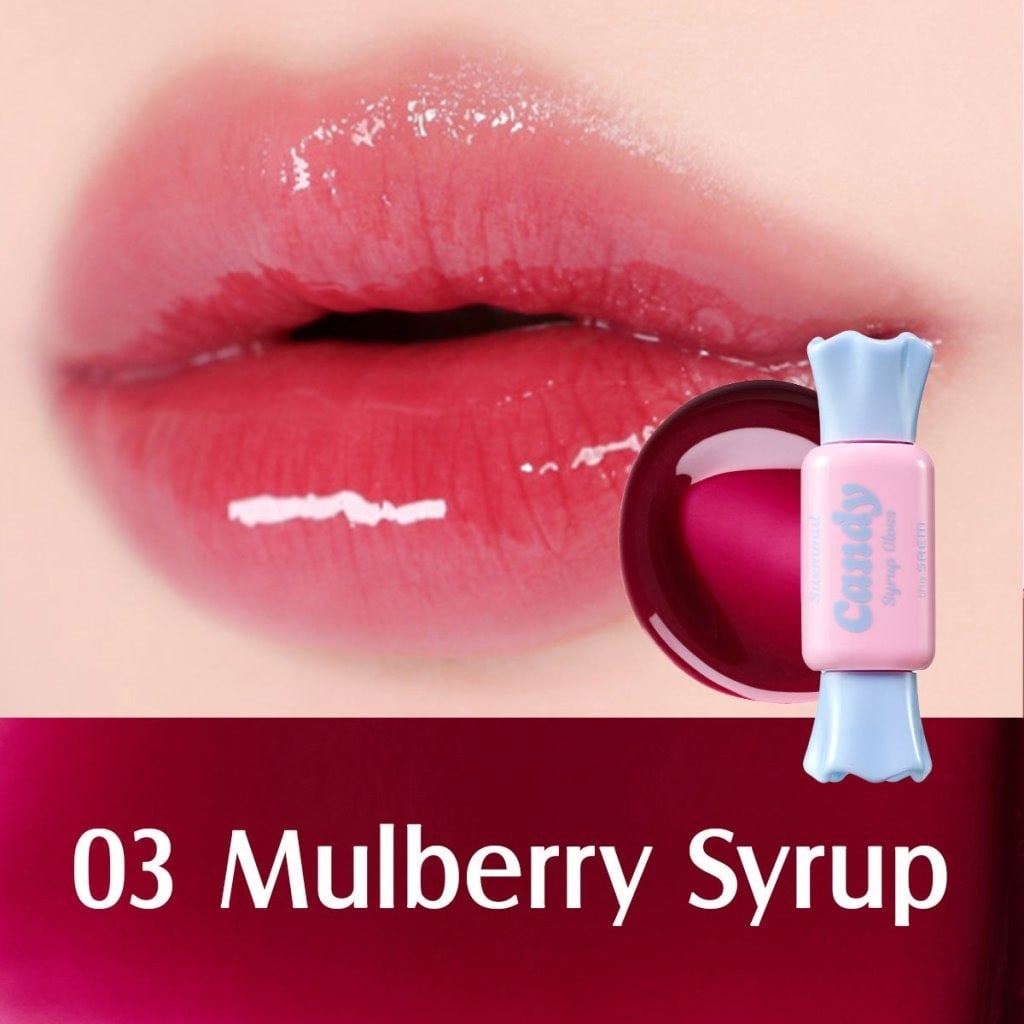 The Saem Candy Syrup Gloss - Dolgunluk Veren Lip Gloss Mulberry Syrup