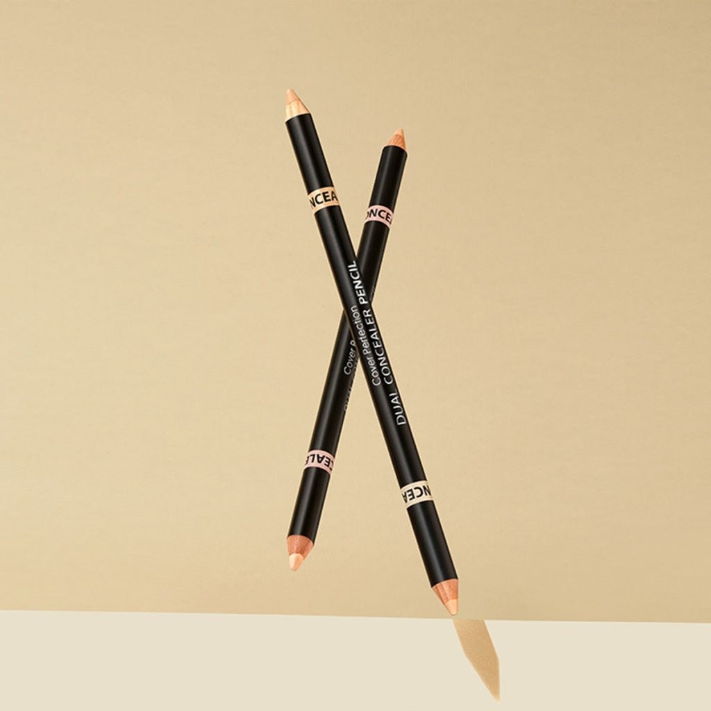 The Saem Dual Concealer - Çift Uçlu Kapatıcı 01 Warm Duo
