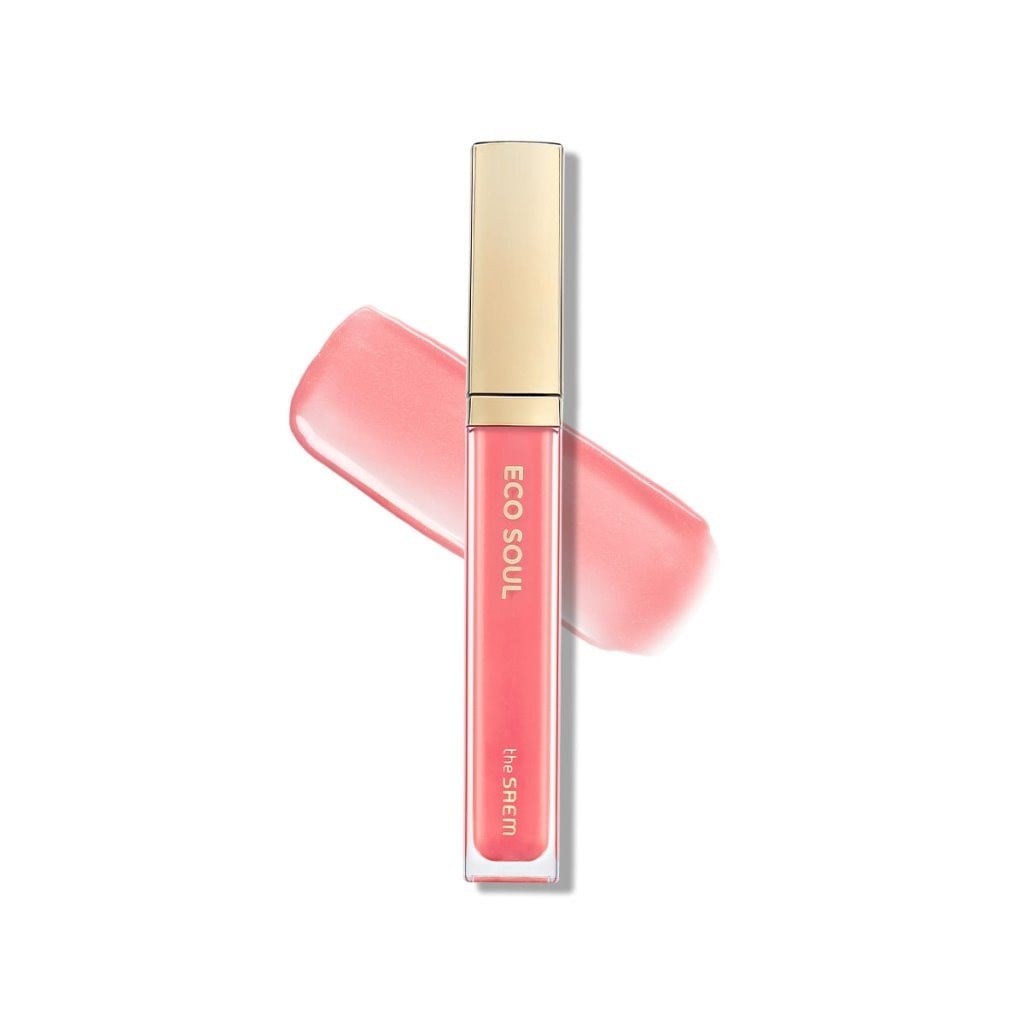 The Saem Eco Soul Shine Lip Gloss - Işıltılı Dudak Parlatıcı Sugar Pink