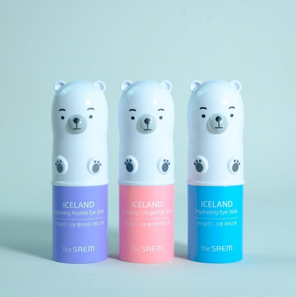 The Saem Iceland Hydra Eye Stick Set - Peptide 3’lü Set