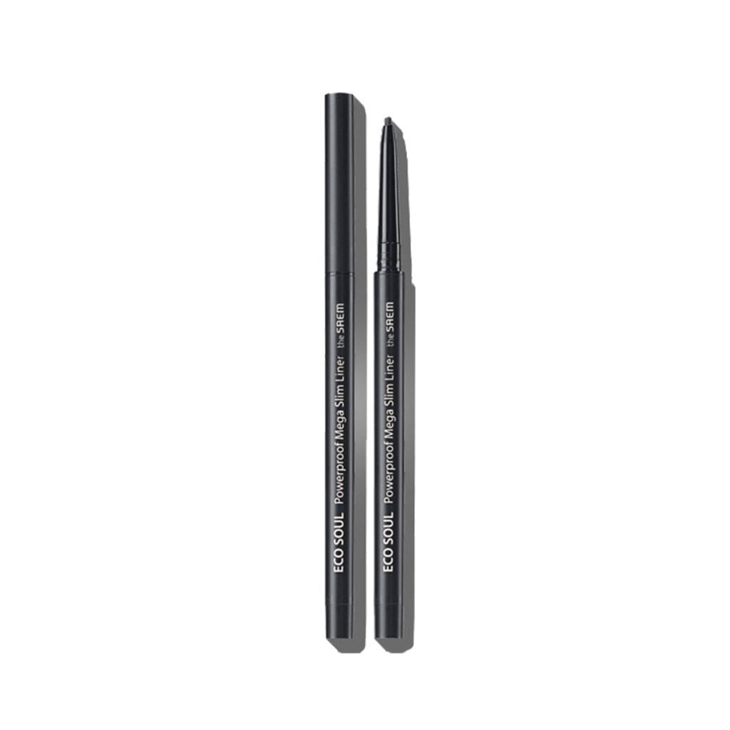 The Saem Mega Slim Eyeliner - Deep Black İnce Eyeliner