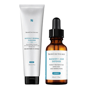 Glycolic Renewal Cleanser 150 ml & Blemish+Age Defense 30 ml
