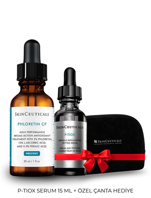 Phloretin CF 30 ml & P-TIOX Serum 15 ml (Çantalı Set)