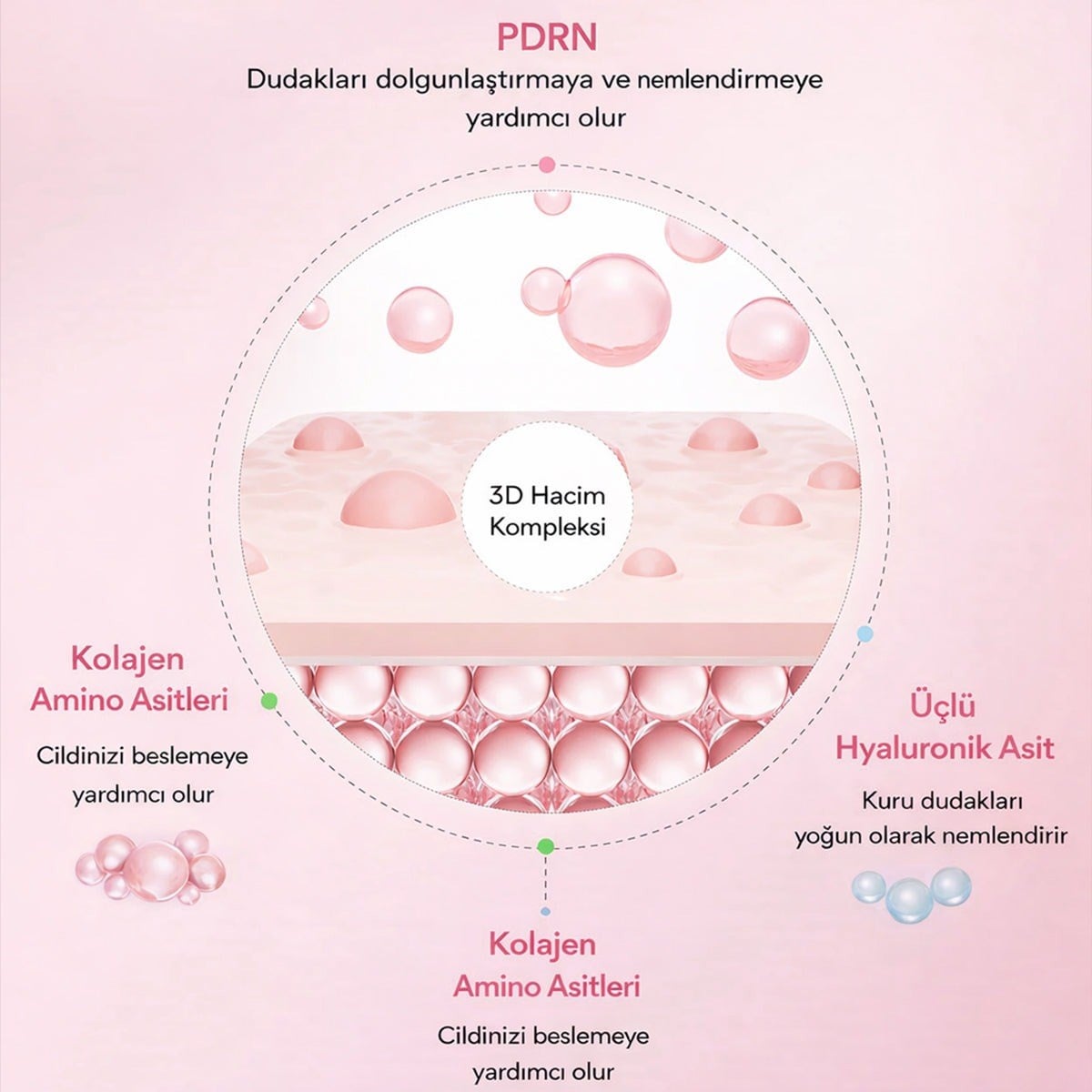 Abib PDRN Collagen Lip Mask - Parlak & Yoğun Nem Bakımı