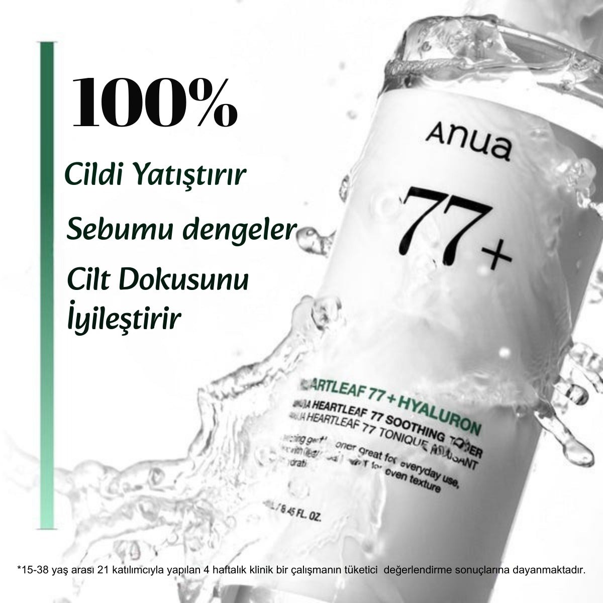 Anua Heartleaf 77 Soothing Toner - Yatıştırıcı Tonik 250 ml