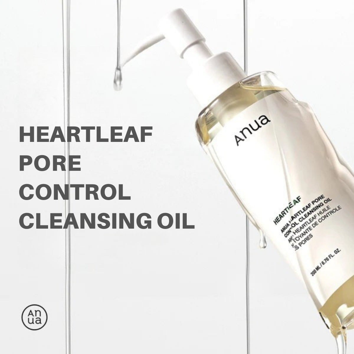 Anua Heartleaf Pore Control - Yüz Temizleme Yağı 200 ml