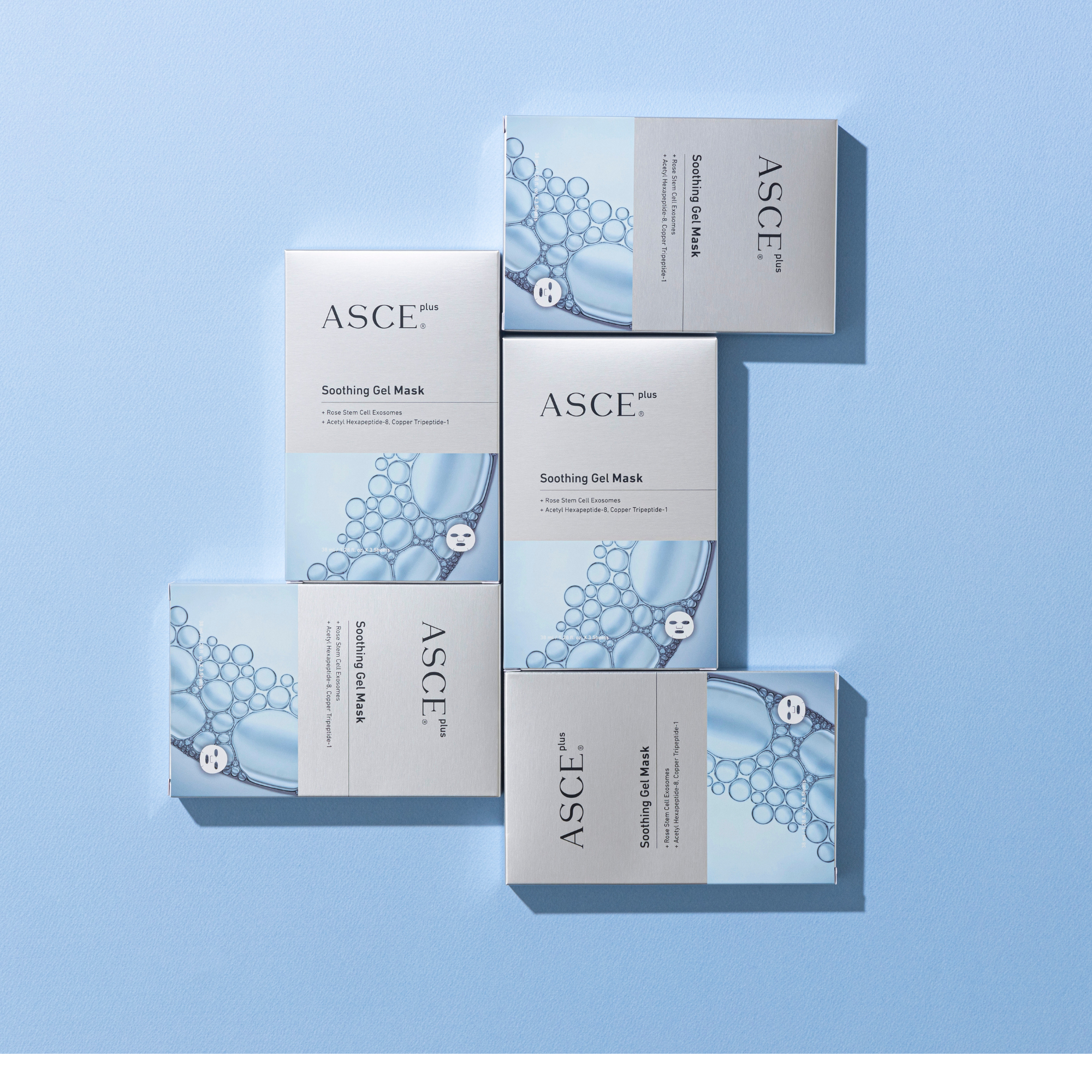 ASCEplus Soothing Gel Mask 38 ml x 3 Sheets