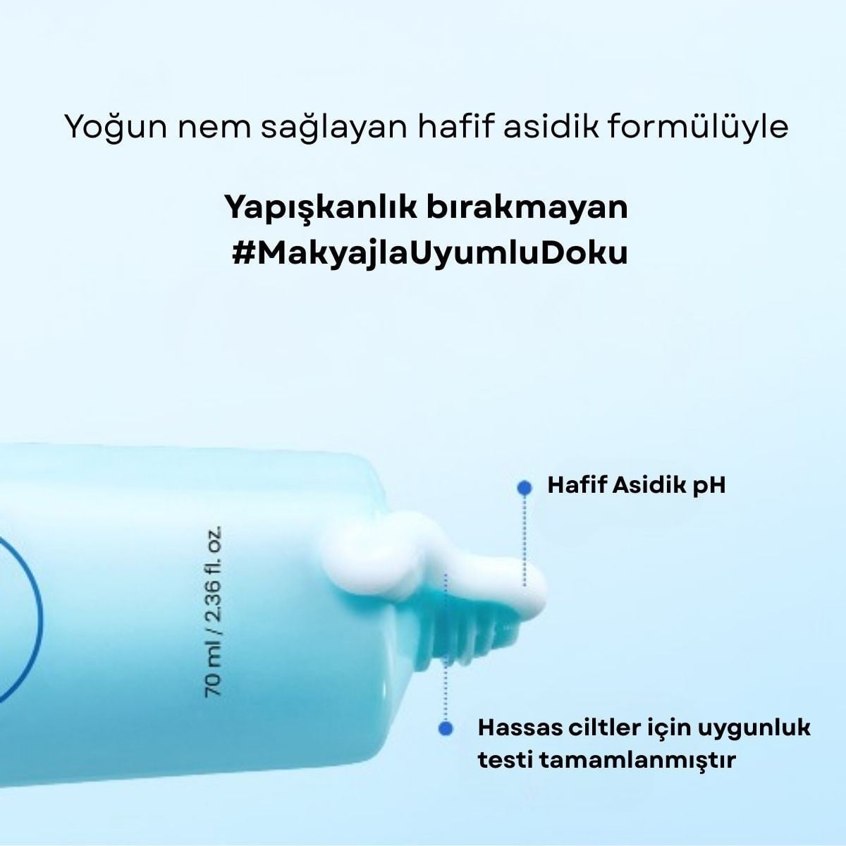 Beplain Aqua Pure Hyaluronic Cream – Nemlendirici Krem 70 ml