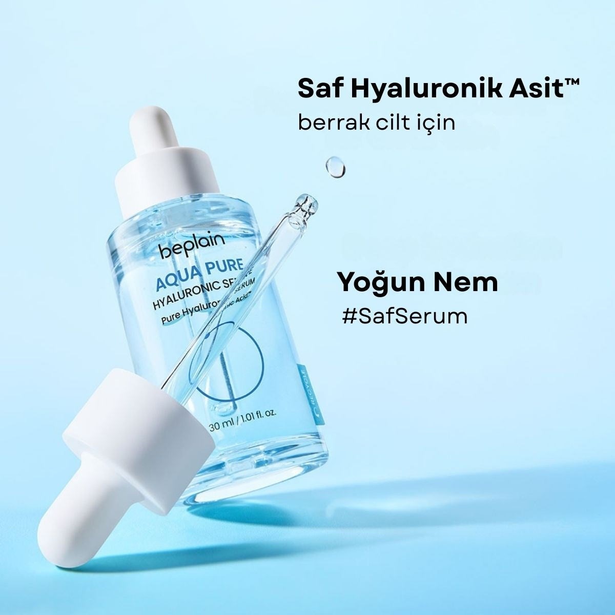 Beplain Aqua Pure Hyaluronic Serum – Nemlendirici Serum 30 ml
