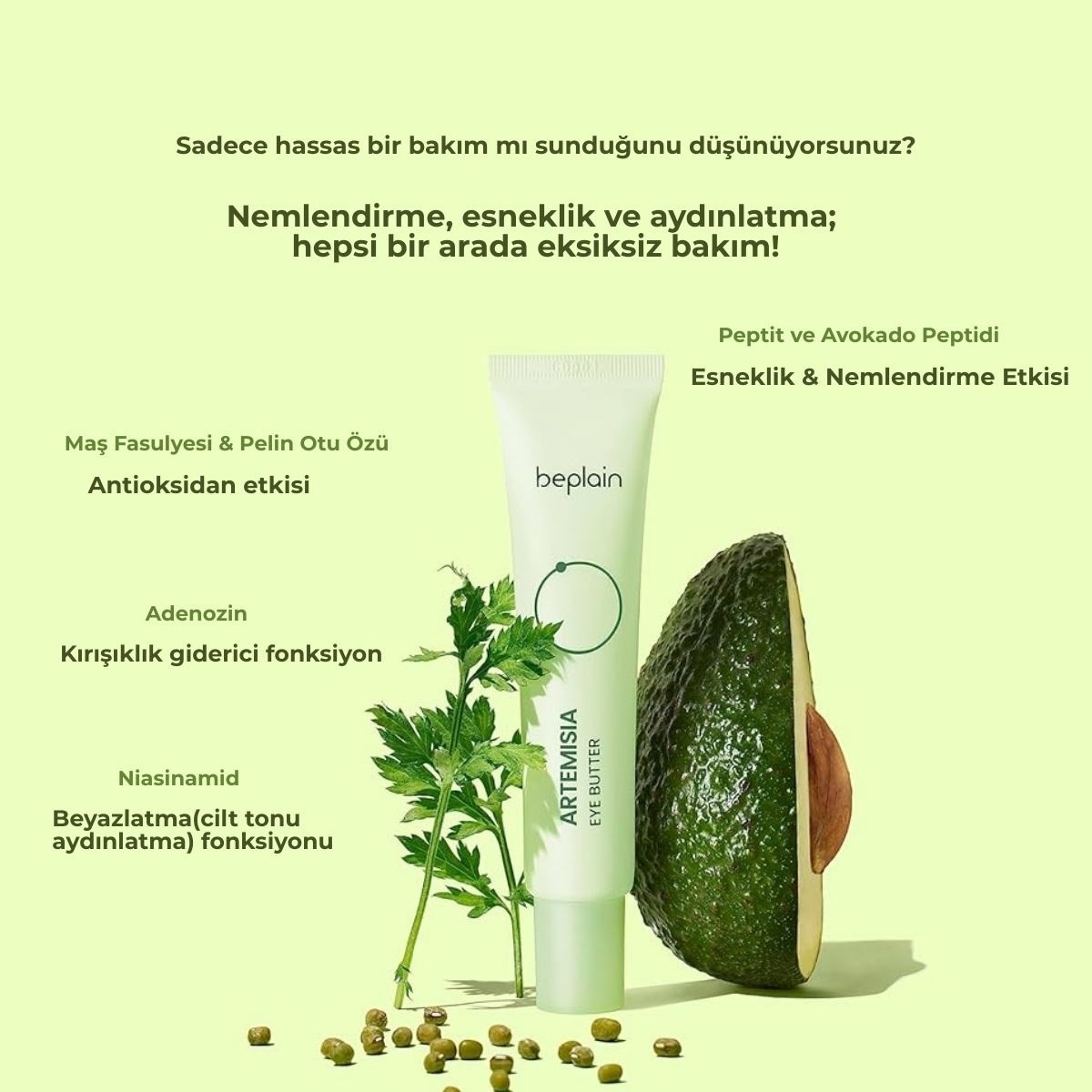 Beplain Artemisia Eye Butter - Anti - Aging Göz Kremi 25 ml