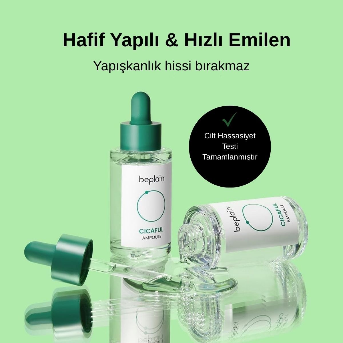 Beplain Cicaful Ampoule - Yatıştırıcı Bariyer Ampul 30 ml