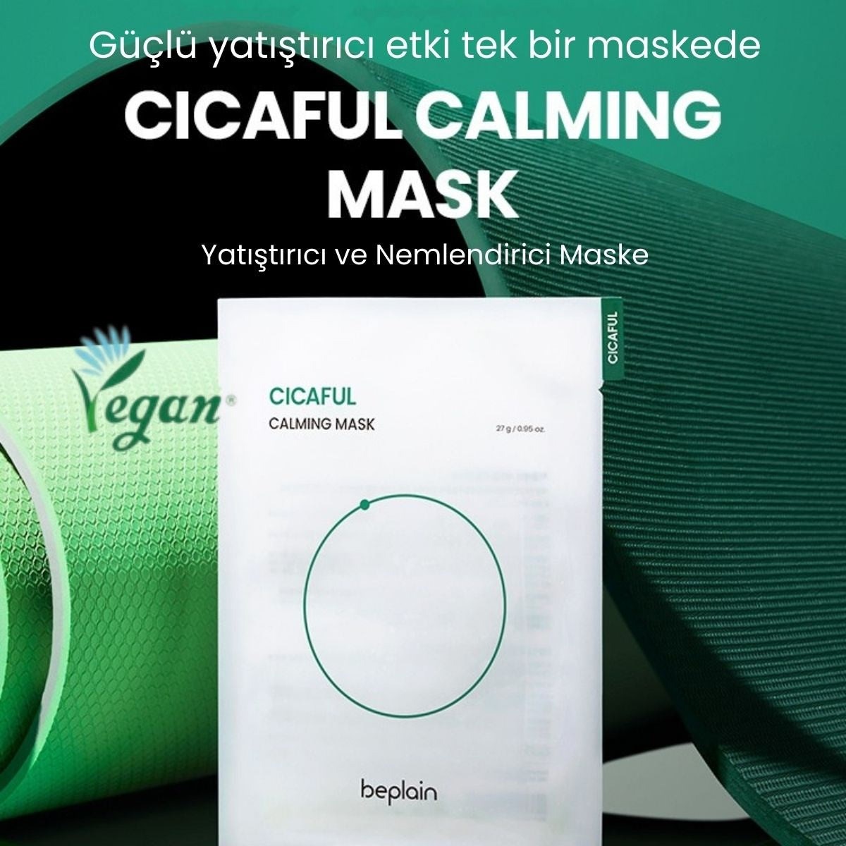 Beplain CicaFul Calming Mask - Yatıştırıcı Maske 1 Adet