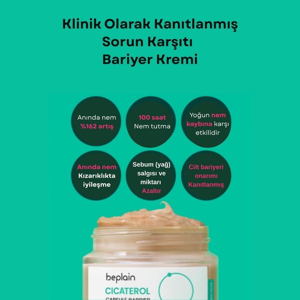 Beplain Cicaterol Capsule Barrier Cream - Bariyer Krem 50 ml