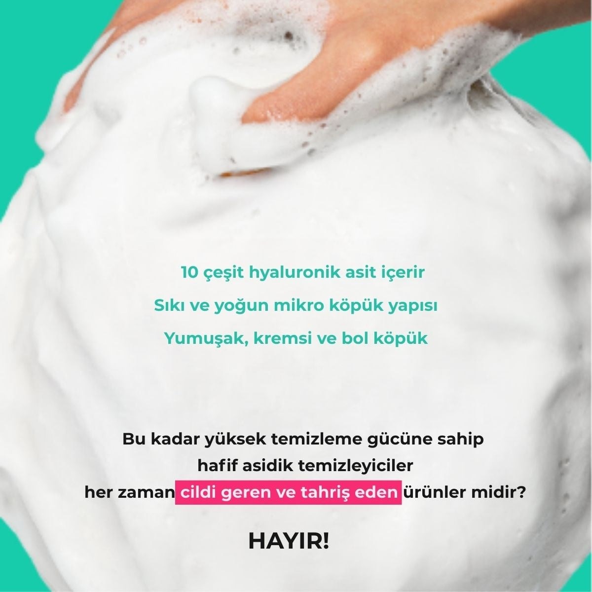 Beplain Cicaterol Hyaluronic Foam - Yatıştırıcı Köpük 120 ml