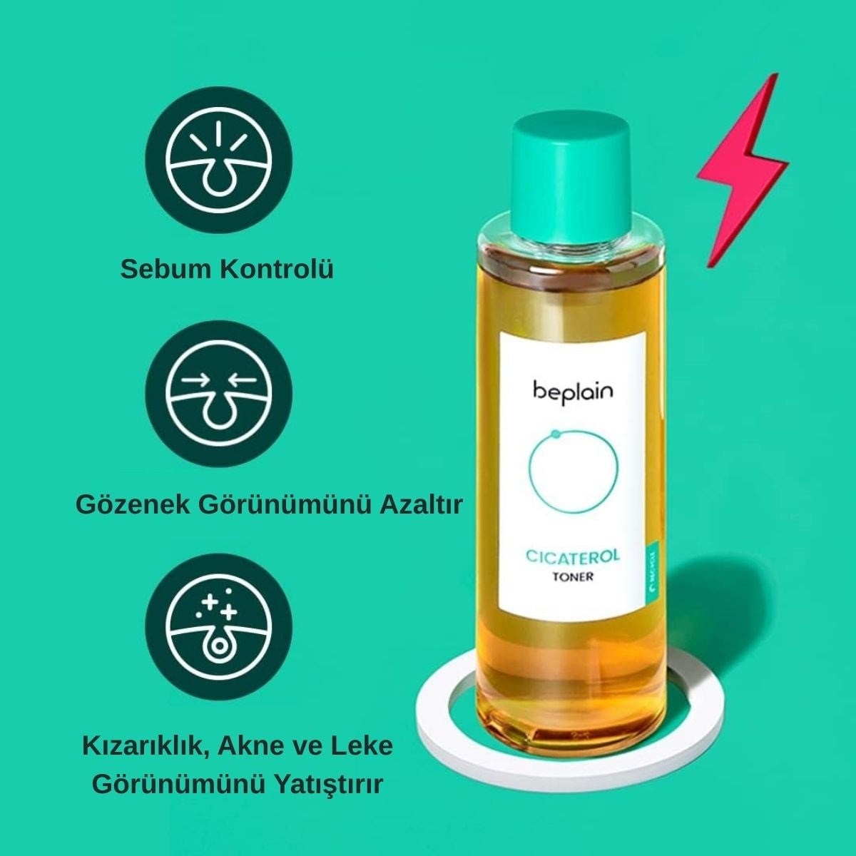 Beplain Cicaterol Toner - Yatıştırıcı Tonik 200 ml