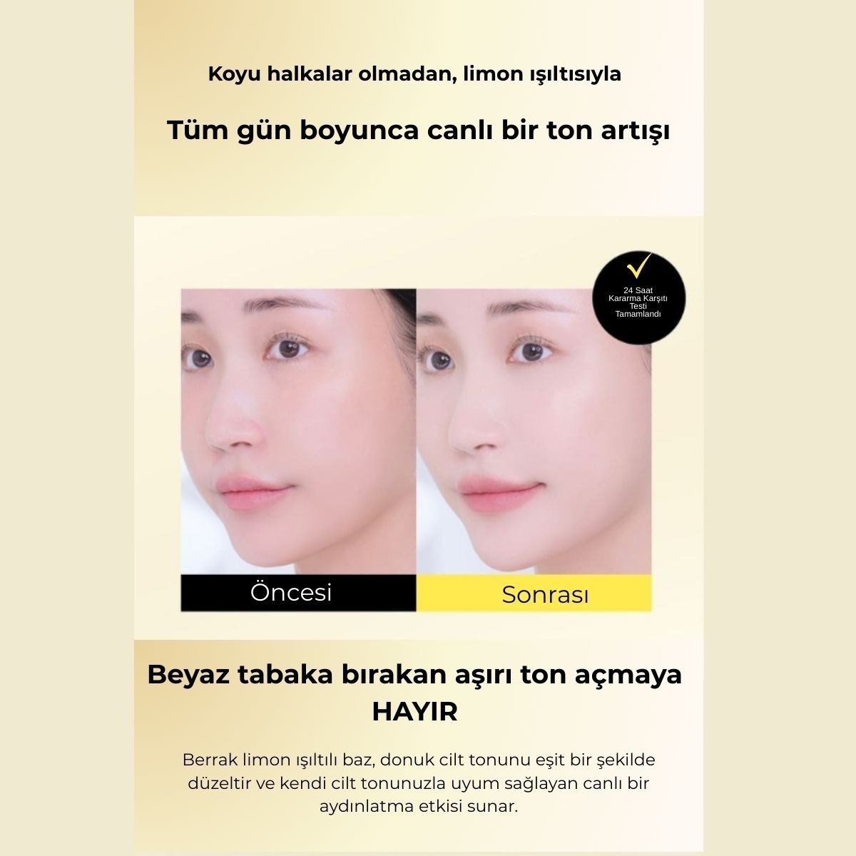 Beplain Lemon C Glutathione Tone Up Güneş Kremi 50 ml