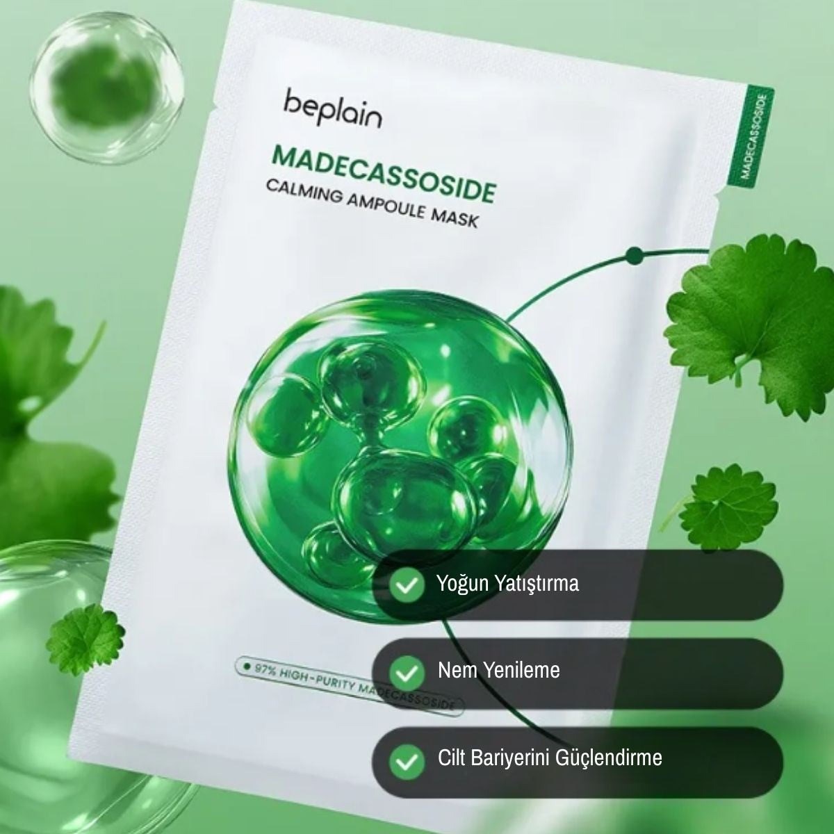 Beplain Madecassoside Calming Mask - Onarıcı Maske 1 Adet