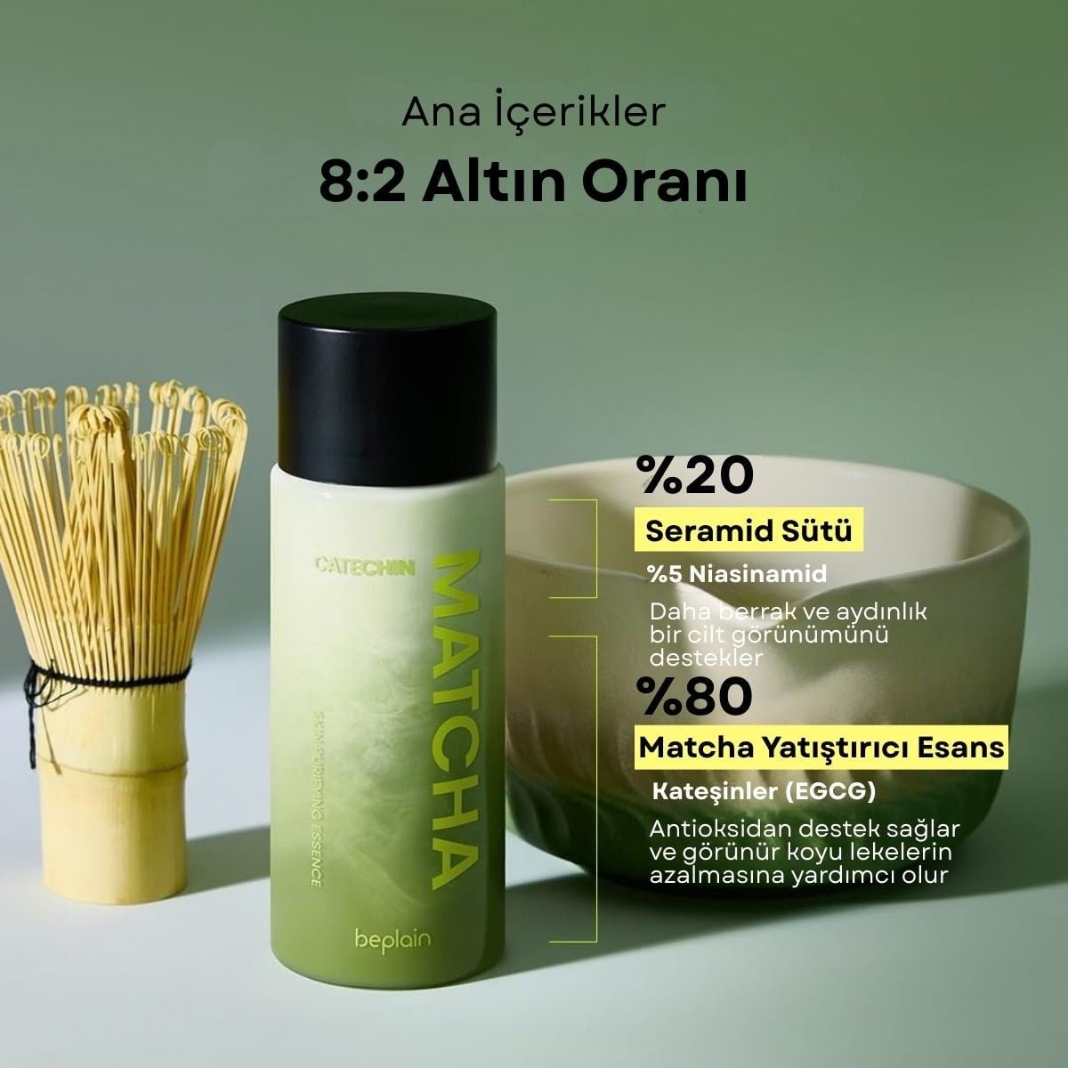 Beplain Matcha Catechin Duo Set - Antioksidan Leke Karşıtı Set
