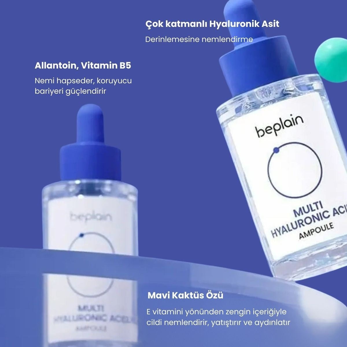 Beplain Multi Hyaluronic Ampoule - Nem Ampulü 30 ml